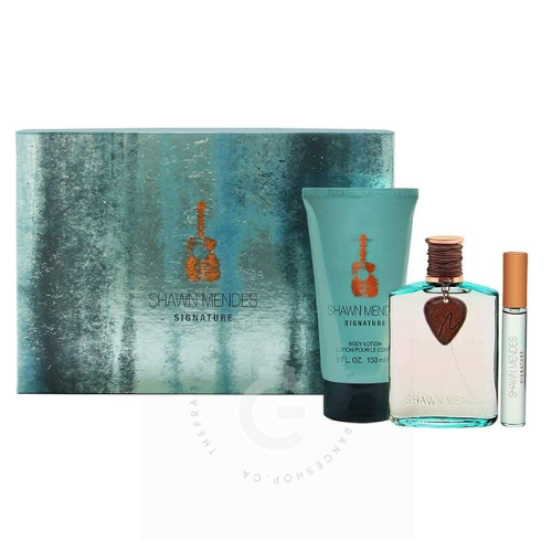 Shawn Mendes SIGNATURE & SIGNATURE IIセット Shawn Mendes Signature 3 Piece Gift Set EDP Unisex 100mL - Signature